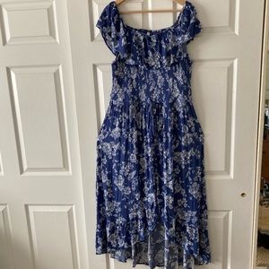Beautiful Blue Hill-inspo High Low Dress